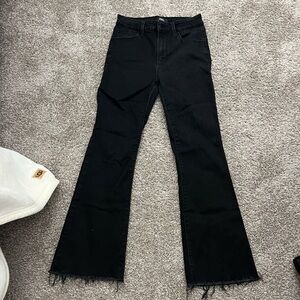 JBD Women's Black Flared Jeans